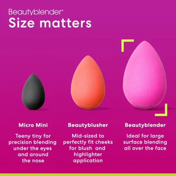 beautyblender® Original hubka na make-up Pink 1 ks
