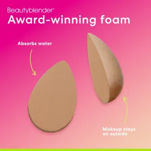 beautyblender® Original hubka na make-up Nude 1 ks