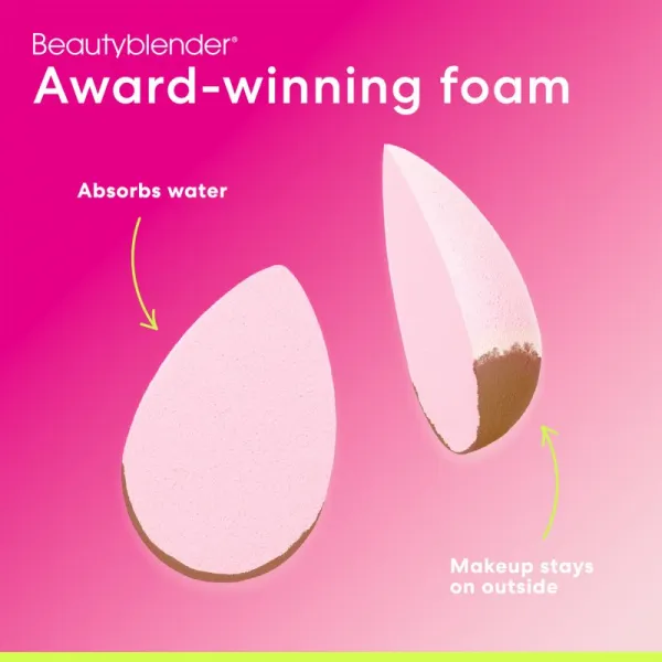 beautyblender® Original hubka na make-up Rose 1 ks