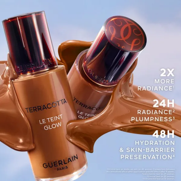 GUERLAIN Terracotta Le Teint Glow tekutý rozjasňujúci make-up pre prirodzený vzhľad odtieň 9N Neutral 35 ml