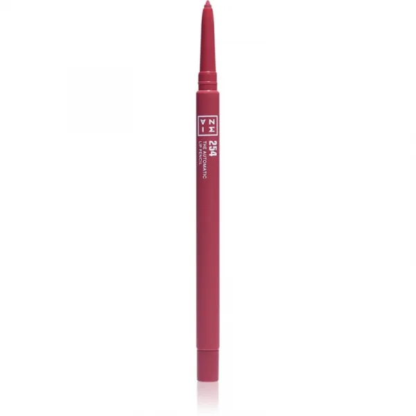 3INA The Automatic Lip Pencil kontúrovacia ceruzka na pery odtieň 254 - Red pink 0.35 g