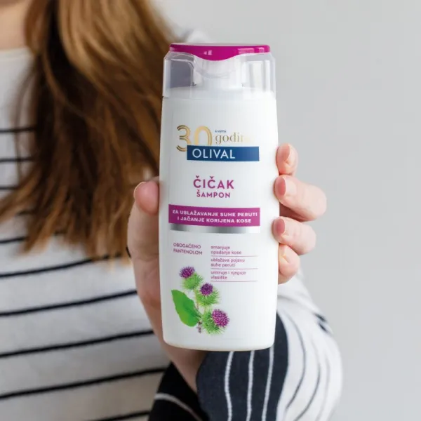 Olival Treatment Burdock šampón pre suché a poškodené vlasy 250 ml