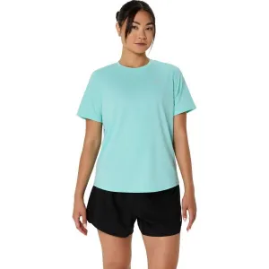 ASICS CORE SS TOP Dámske bežecké tričko, tyrkysová, veľkosť