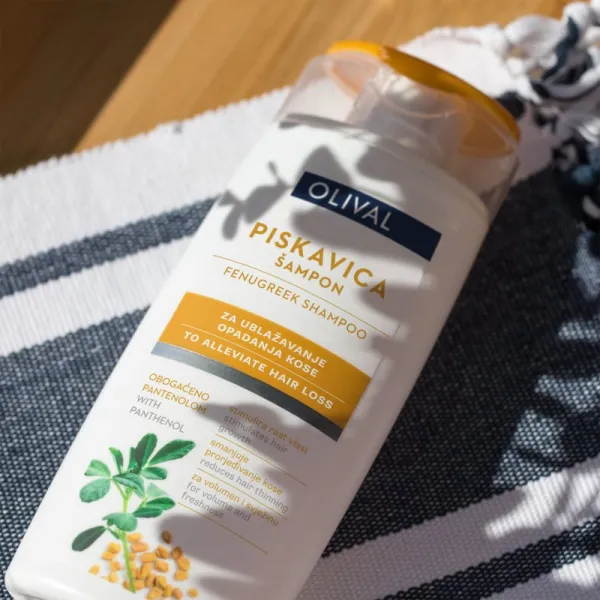 Olival Treatment Fenugreek šampón proti vypadávaniu vlasov 250 ml