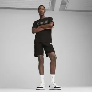 Puma SPORT GRAPHIC SHOTRS 9 TR Pánske kraťasy, čierna, veľkosť