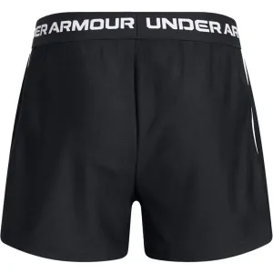 Under Armour TECH PLAY UP Dievčenské krátke nohavice, čierna, veľkosť XL