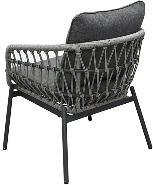AUTRONIC záhradný set, sedacia súprava AZ-L1880 GREY sivá, polyratan