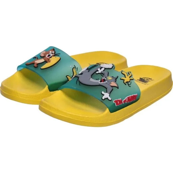 TOM AND JERRY ZAKKI III Detské šľapky, žltá, veľkosť