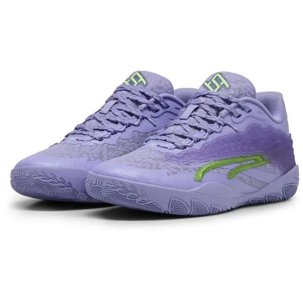 Puma STEWIE 3 LACE EM UP Unisex obuv na basketbal, fialová, veľkosť 44