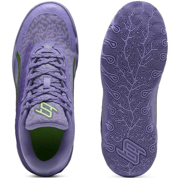 Puma STEWIE 3 LACE EM UP Unisex obuv na basketbal, fialová, veľkosť 44