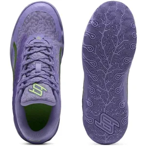 Puma STEWIE 3 LACE EM UP Unisex obuv na basketbal, fialová, veľkosť 44
