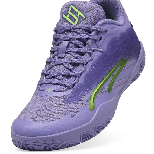 Puma STEWIE 3 LACE EM UP Unisex obuv na basketbal, fialová, veľkosť 44