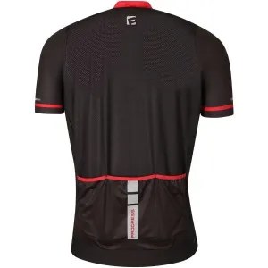 PROGRESS REPRESENT Pánsky cyklistický dres, čierna, veľkosť