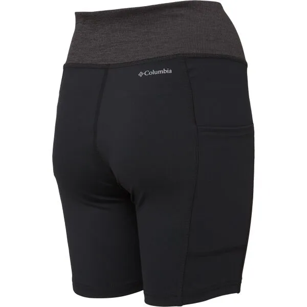 Columbia BOUNDLESS TREK 1/2 TIGHT Dámske krátke legíny, čierna, veľkosť