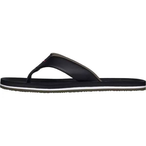 Tommy Hilfiger PADDED COMFORT SANDAL Pánske žabky, čierna, veľkosť