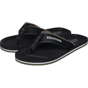 Tommy Hilfiger PADDED COMFORT SANDAL Pánske žabky, čierna, veľkosť