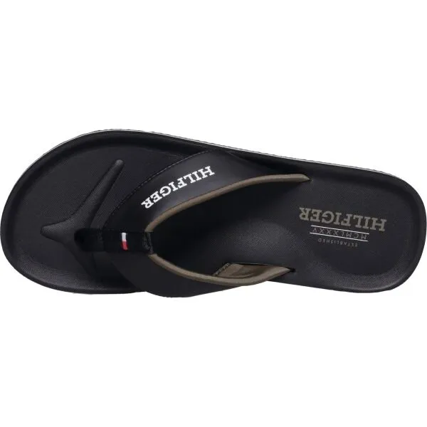Tommy Hilfiger PADDED COMFORT SANDAL Pánske žabky, čierna, veľkosť