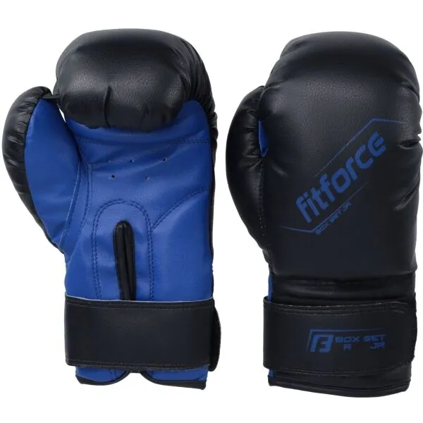Fitforce JR BOX SET Juniorský boxerský set, čierna, veľkosť