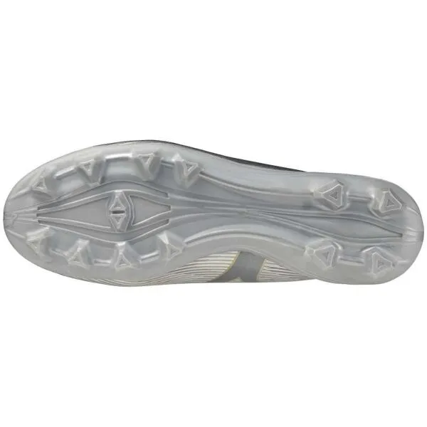 Mizuno MIZUNO ALPHA II SELECT MD Pánske kopačky, strieborná, veľkosť 43