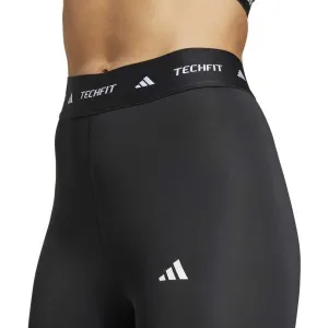 adidas TECHFIT 7/8 LEGGINGS Dámske legíny, čierna, veľkosť