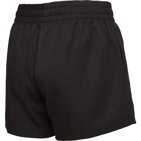 Puma ESSENTIALS 4'' WOVEN SHORTS Dámske voľnočasové kraťasy, čierna, veľkosť