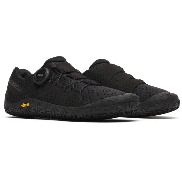 Merrell VAPOR GLOVE 6 BOA Dámska barefoot obuv, čierna, veľkosť 37