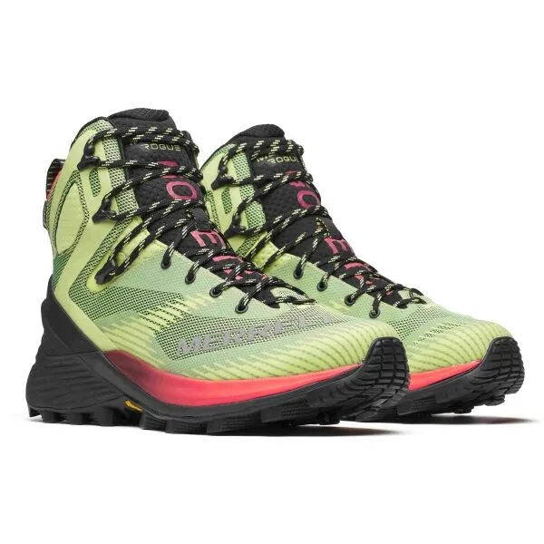 Merrell ROGUE HIKER MID GTX Pánska treková obuv, svetlo zelená, veľkosť 44