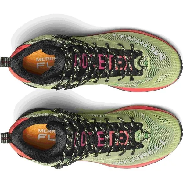 Merrell ROGUE HIKER MID GTX Pánska treková obuv, svetlo zelená, veľkosť 44