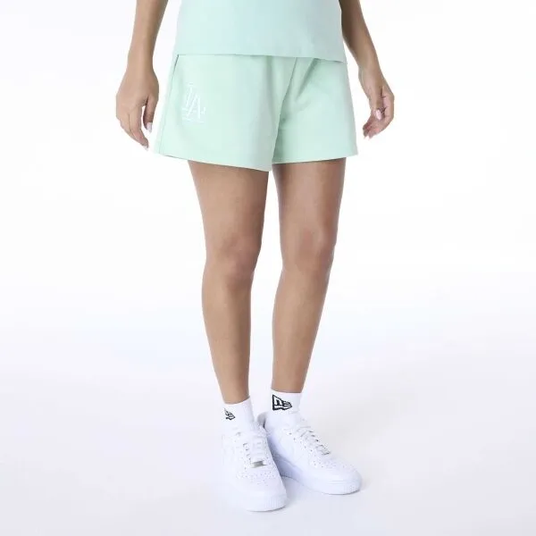 New Era WMNS MLB LEAGUE ESSENTIALS LOSDOD Dámske kraťasy, svetlo zelená, veľkosť