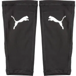 Puma ULTRA FLEX SLEEVE Detské futbalové chrániče, čierna, veľkosť