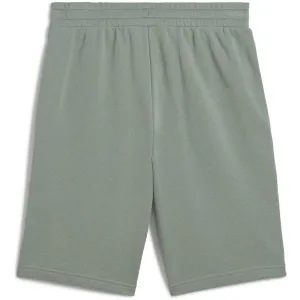 Puma ESSENTIALS+ LOGO LAB GRAPHIC SHORTS 10 Pánske teplákové kraťasy, zelená, veľkosť