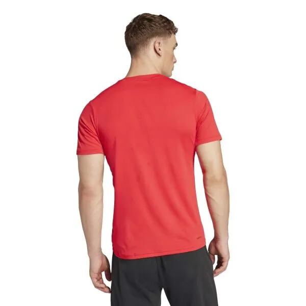 adidas PERFOMANCE BASE Pánske tričko, červená, veľkosť