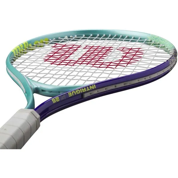 Wilson INTRIGUE JUNIOR 25 Detská tenisová raketa, tyrkysová, veľkosť 25