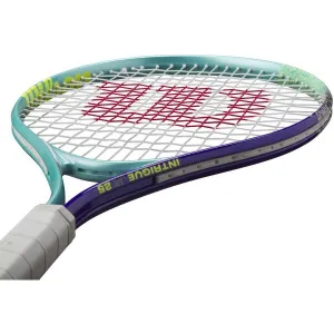 Wilson INTRIGUE JUNIOR 25 Detská tenisová raketa, tyrkysová, veľkosť 25