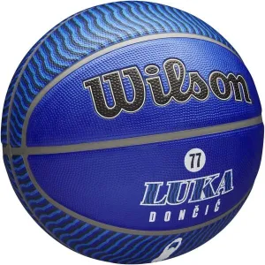 Wilson NBA PLAYER ICON OUTDOOR LUKA DONČIĆ Basketbalová lopta, modrá, veľkosť