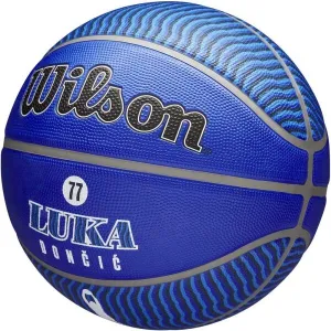 Wilson NBA PLAYER ICON OUTDOOR LUKA DONČIĆ Basketbalová lopta, modrá, veľkosť