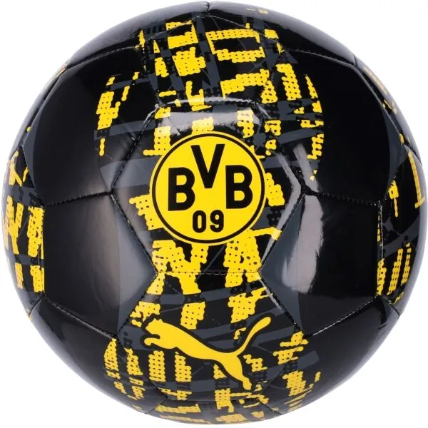 Puma BORUSSIA DORTMUND PRENATCH BALL Futbalová lopta, čierna, veľkosť