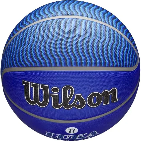 Wilson NBA PLAYER ICON OUTDOOR LUKA DONČIĆ Basketbalová lopta, modrá, veľkosť