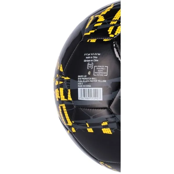Puma BORUSSIA DORTMUND PRENATCH BALL Futbalová lopta, čierna, veľkosť