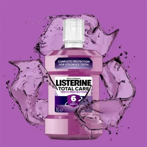 Listerine Total Care Teeth Protection ústna voda pre kompletnú ochranu zubov 6 v 1 1000 ml