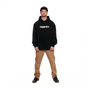 HORSEFEATHERS Mikina Drown LTD - black BLACK velikost S