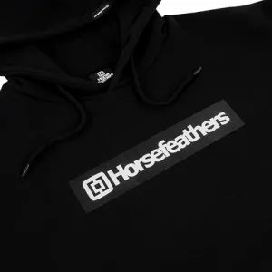 HORSEFEATHERS Mikina Drown LTD - black BLACK velikost S