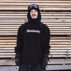 HORSEFEATHERS Mikina Drown LTD - black BLACK velikost S