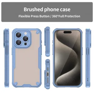ArmorShield Hybrid Kryt, iPhone 15 Pro, modrý