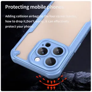 ArmorShield Hybrid Kryt, iPhone 15 Pro, modrý