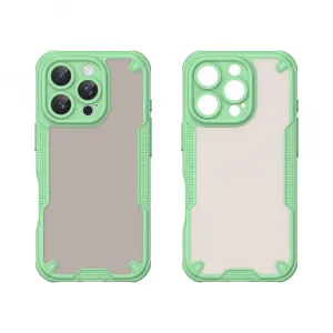 ArmorShield Hybrid Kryt, iPhone 16 Pro, zelený