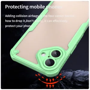 ArmorShield Hybrid Kryt, iPhone 16 Plus, zelený