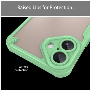 ArmorShield Hybrid Kryt, iPhone 16 Plus, zelený