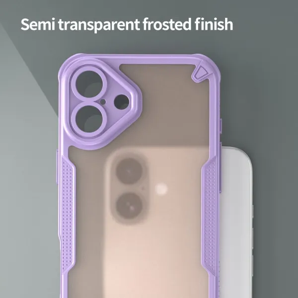 ArmorShield Hybrid Kryt, iPhone 16 Plus, fialový