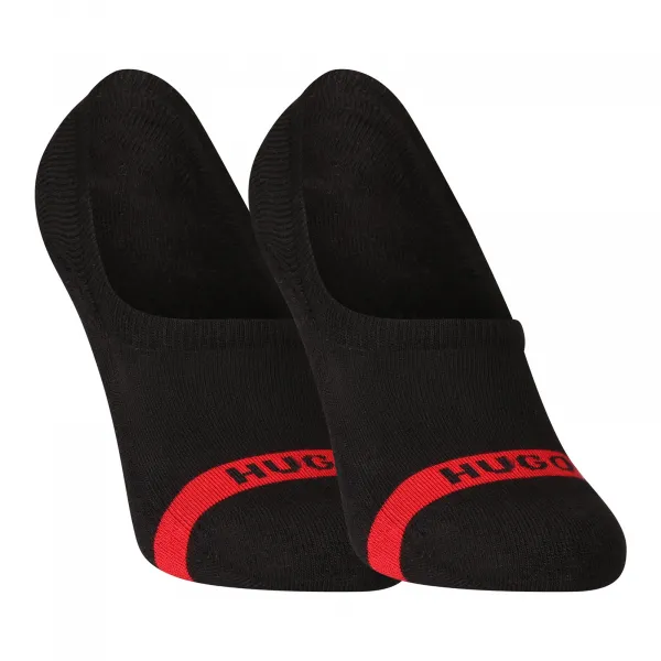 3PACK ponožky HUGO nízke čierne (50514916 001) L